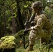 A Soldier from 173rd  pulls security during Exercise Saber Junction 22