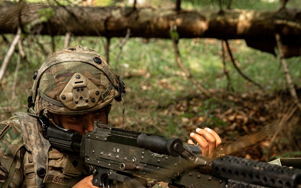 A Co LTF North BSB 173rd participate in a MASCAL during Saber Junction 22