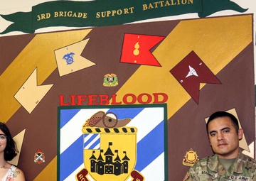 The art in heart: Raider family connects with their unit through mural