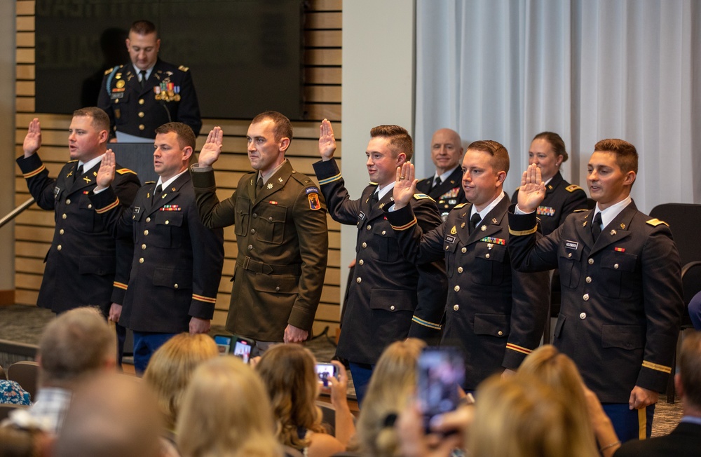 Class 59 and 64 Officer Candidate School Commissioning