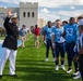 6th Marine Corps District Marines attend Citadel Bulldogs football game