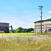 Final exterior grading takes place at fiscal year 2020-funded barracks project at Fort McCoy