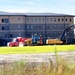 Final exterior grading takes place at fiscal year 2020-funded barracks project at Fort McCoy