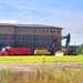 Final exterior grading takes place at fiscal year 2020-funded barracks project at Fort McCoy