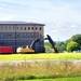 Final exterior grading takes place at fiscal year 2020-funded barracks project at Fort McCoy