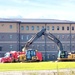 Final exterior grading takes place at fiscal year 2020-funded barracks project at Fort McCoy