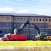 Final exterior grading takes place at fiscal year 2020-funded barracks project at Fort McCoy