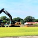 Final exterior grading takes place at fiscal year 2020-funded barracks project at Fort McCoy