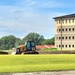 Final exterior grading takes place at fiscal year 2020-funded barracks project at Fort McCoy