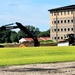 Final exterior grading takes place at fiscal year 2020-funded barracks project at Fort McCoy