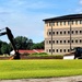 Final exterior grading takes place at fiscal year 2020-funded barracks project at Fort McCoy