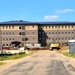 Final exterior grading takes place at fiscal year 2020-funded barracks project at Fort McCoy