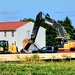 Final exterior grading takes place at fiscal year 2020-funded barracks project at Fort McCoy