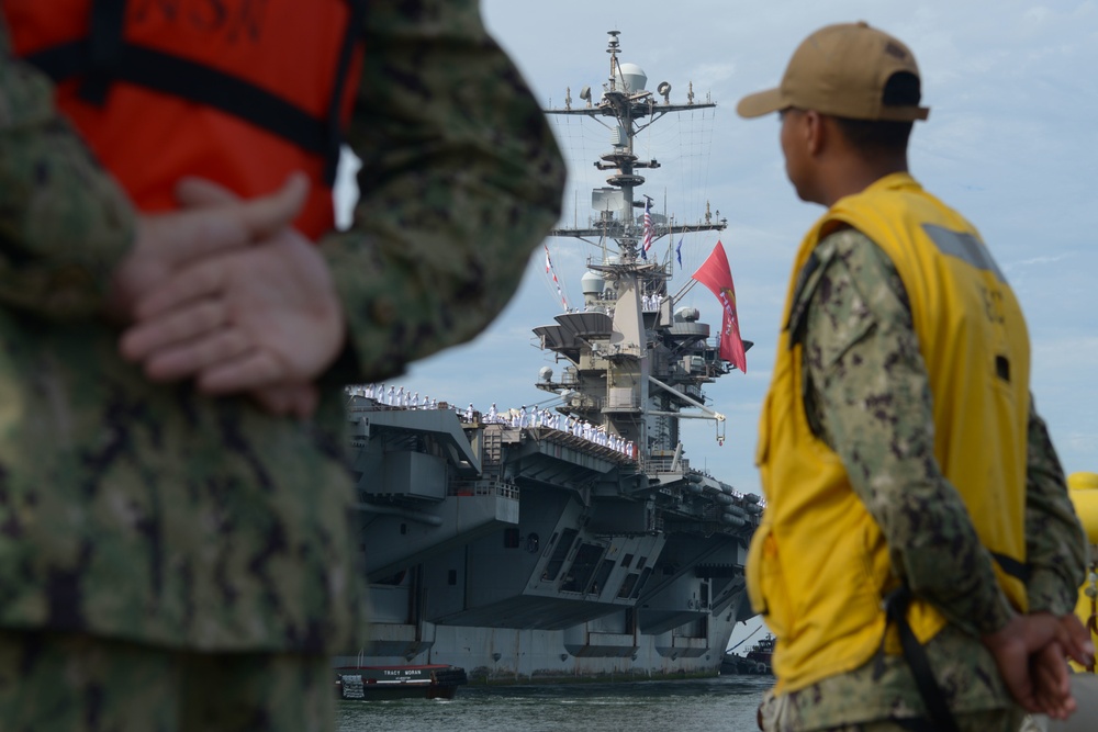 USS Harry S. Truman (CVN 75) returns from deployment