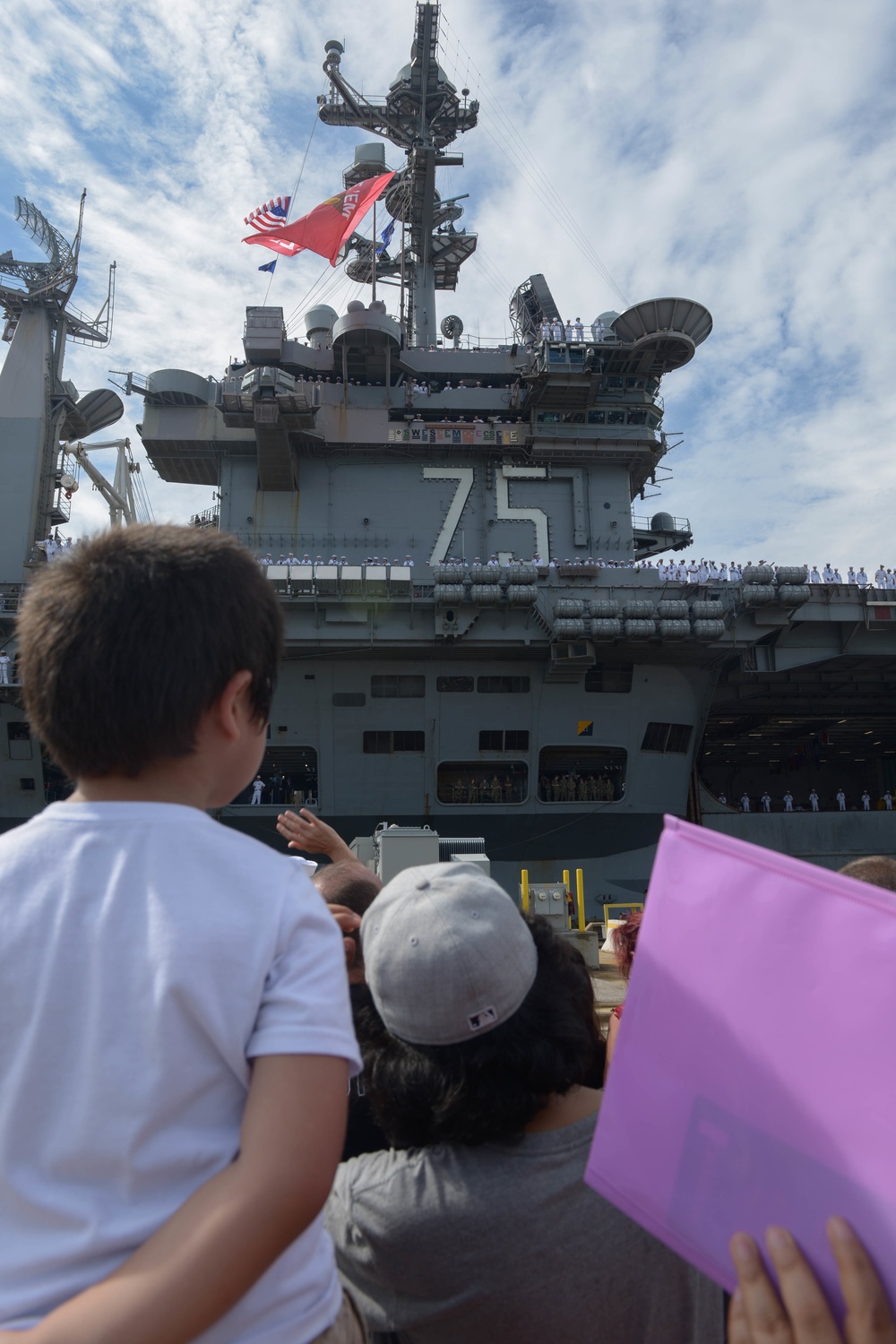 USS Harry S. Truman (CVN 75) returns from deployment