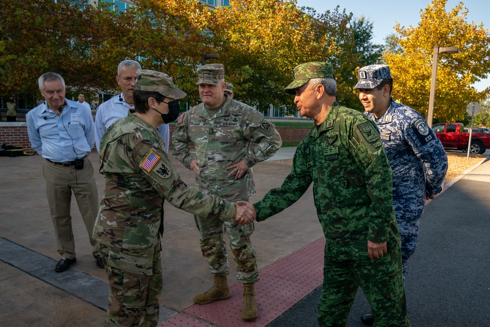 Fifth Army Inter-American Relations Program tours Fort Eustis, Virginia