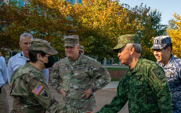Fifth Army Inter-American Relations Program tours Fort Eustis, Virginia