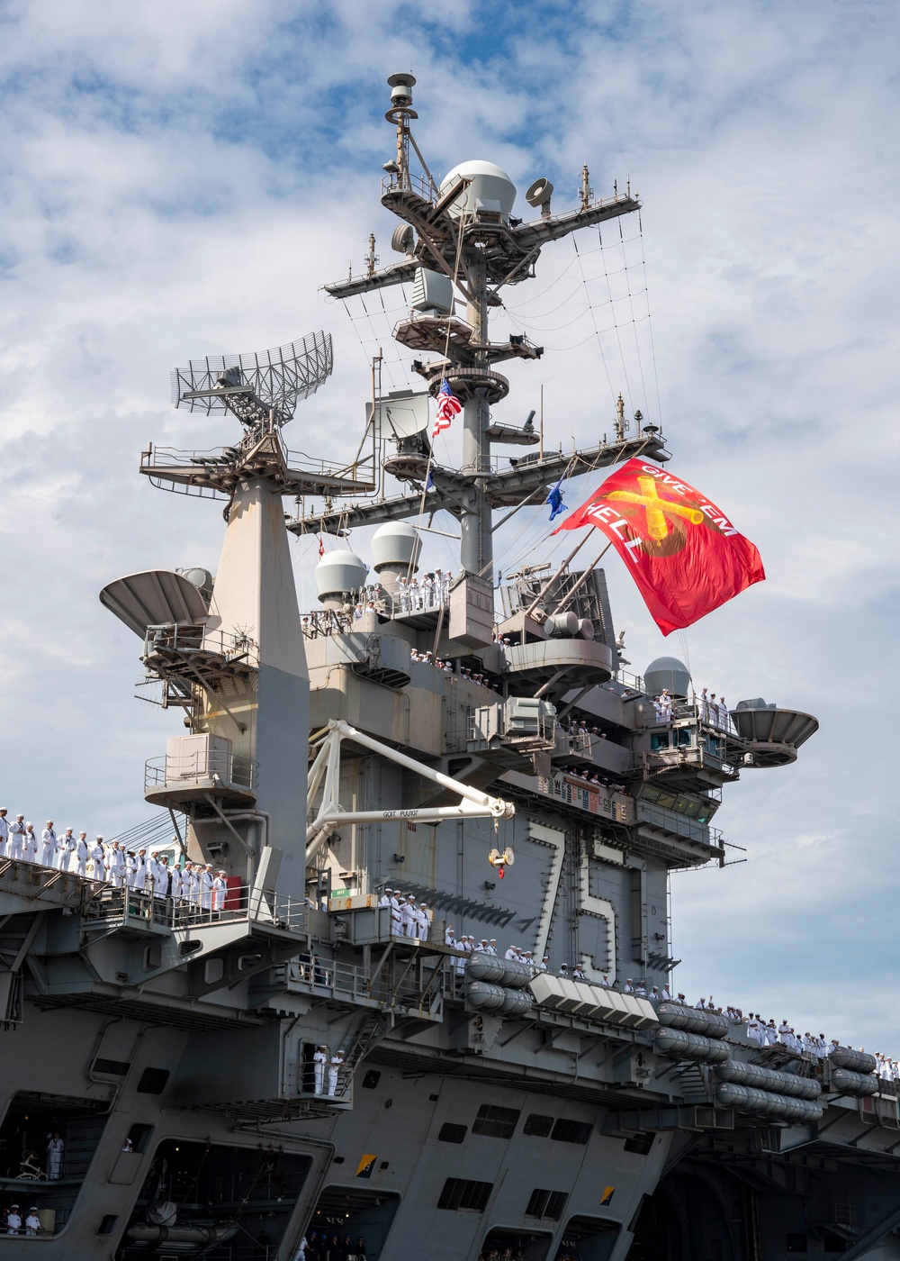 USS Harry S. Truman (CVN 75) returns from deployment