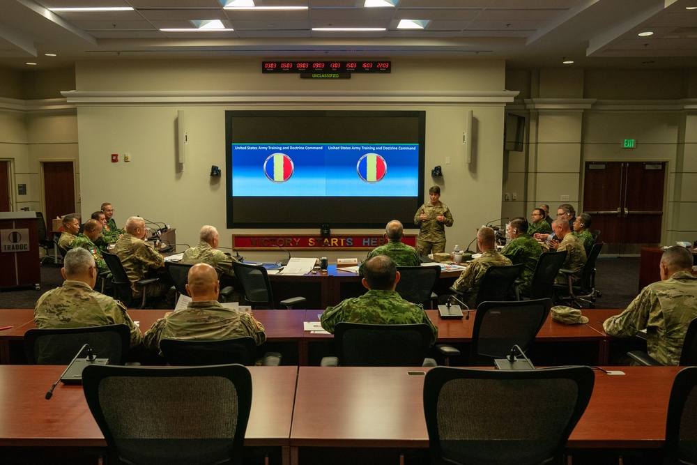 Fifth Army Inter-American Relations Program tours Fort Eustis, Virginia