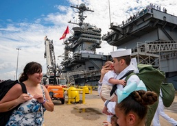 USS Harry S. Truman (CVN 75) returns from deployment