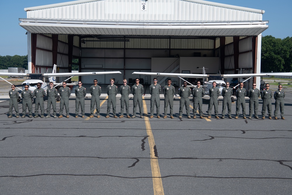 JROTC students pose for photo