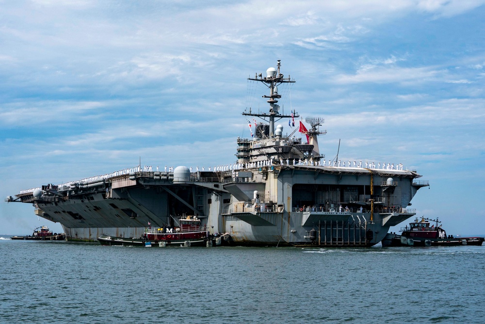 USS Harry S. Truman returns to homeport