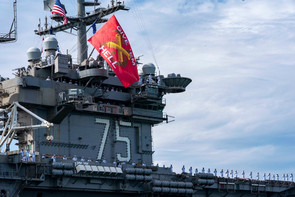 USS Harry S. Truman returns to homeport