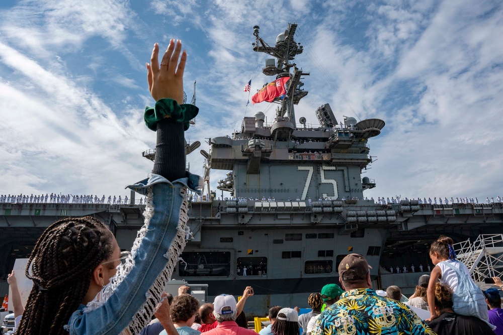 USS Harry S. Truman returns to homeport