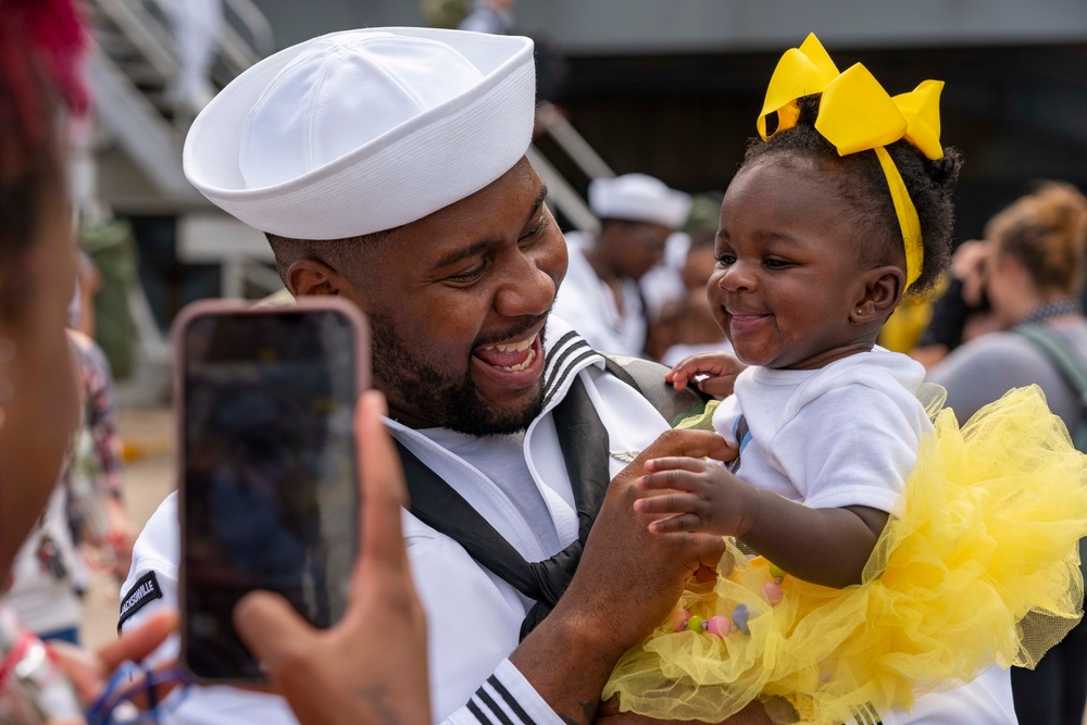 USS Harry S. Truman returns to homeport