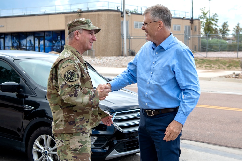NRO, NSA leaders visit NSDC