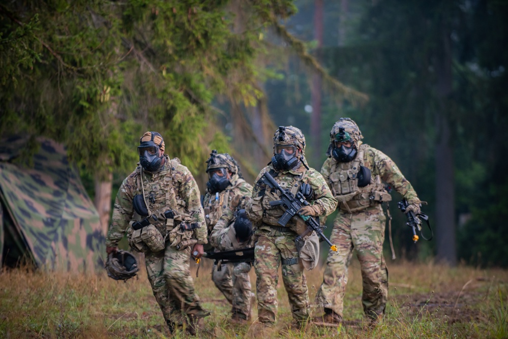 Saber Junction 22 CBRN Attack Day 6