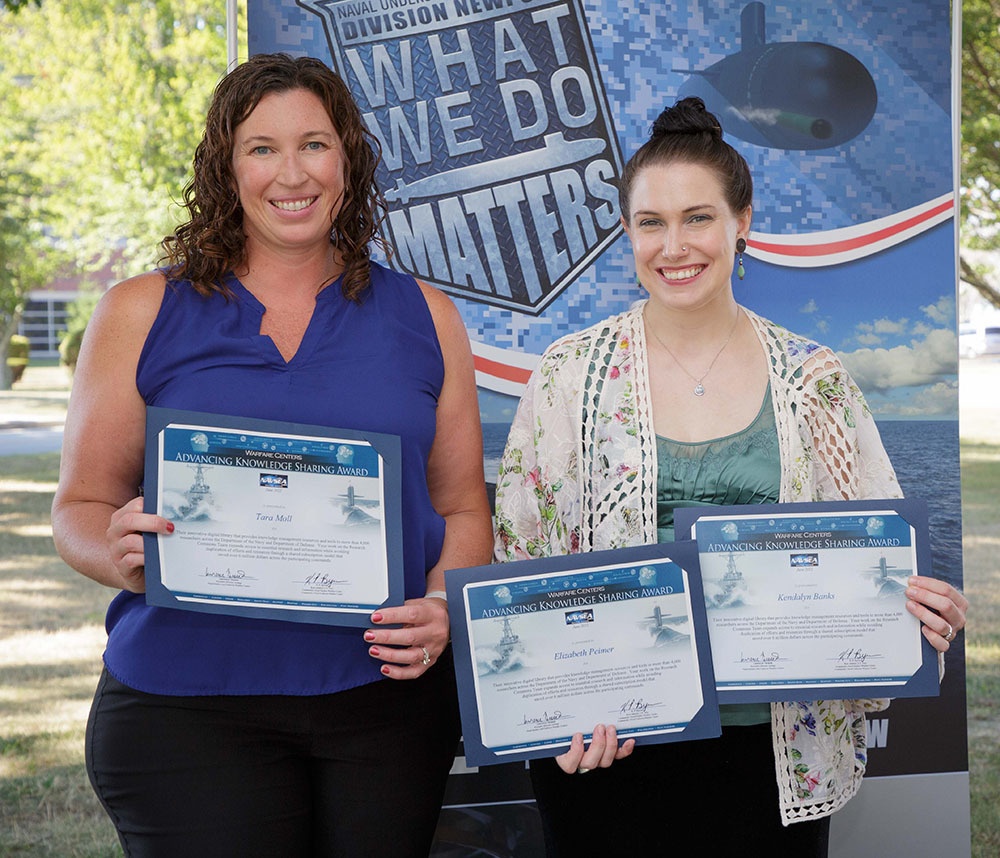 Fifty-four NUWC Division Newport employees win NAVSEA Warfare Centers Awards