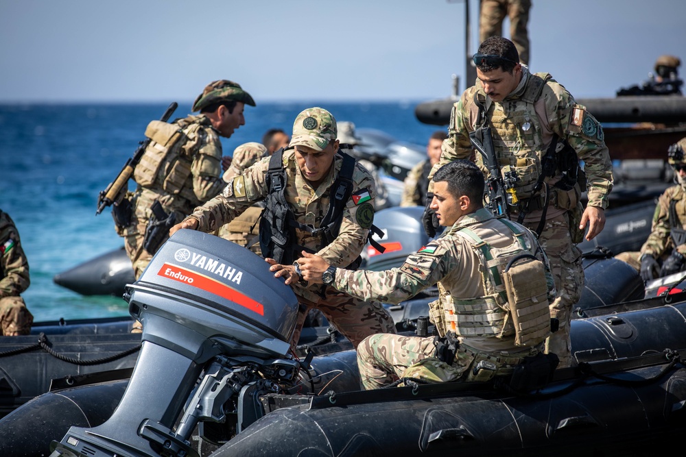 Over the Beach Operations at Exercise Eager Lion 2022