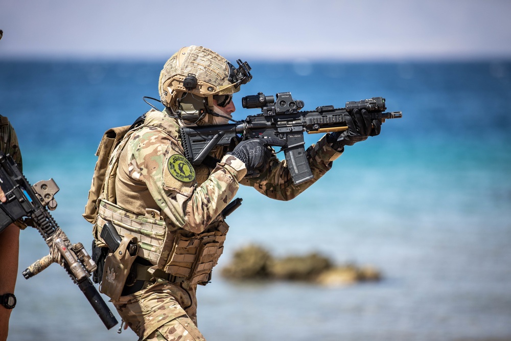 Over the Beach Operations at Exercise Eager Lion 2022