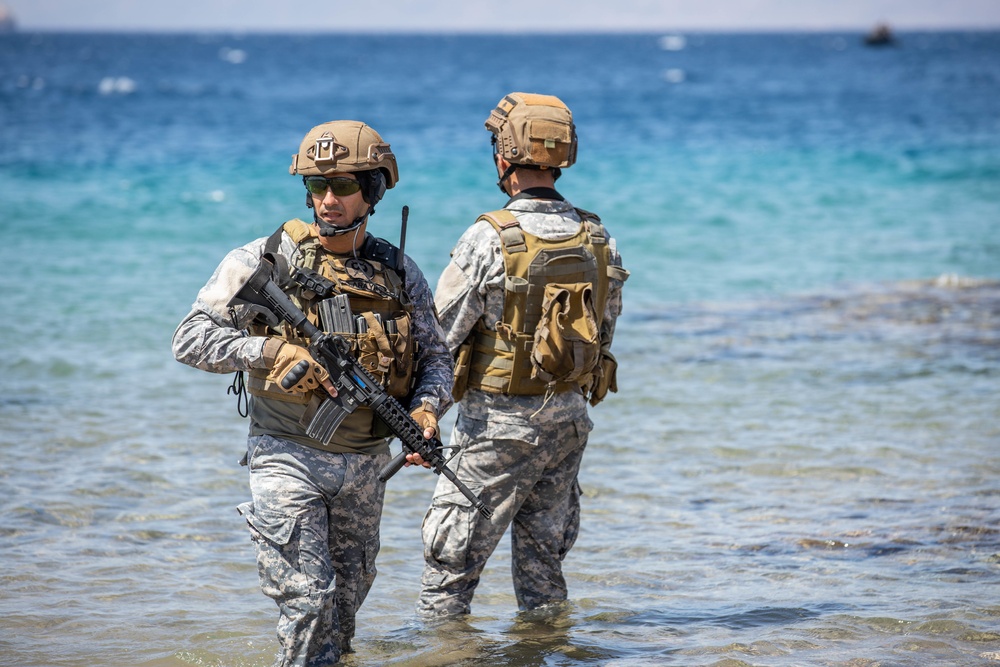 Over the Beach Operations at Exercise Eager Lion 2022