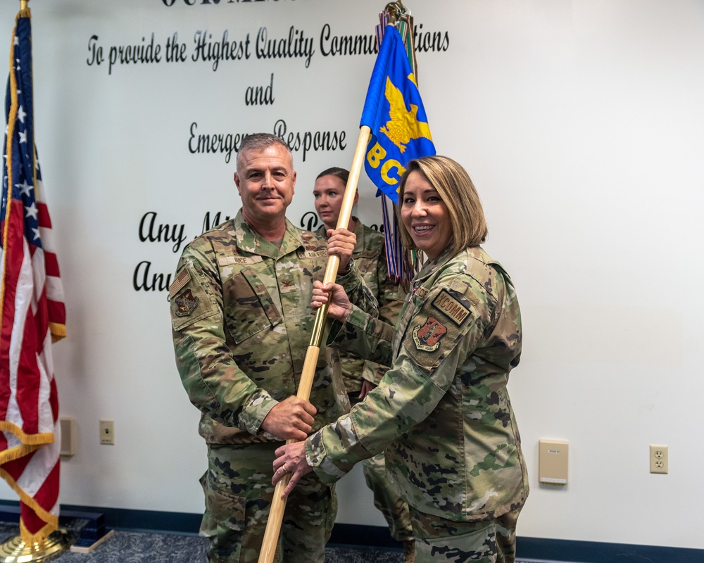 Lt. Col. Bridget Zorn assumes command of the 264th Combat Communications Squadron Sept. 11, 2022