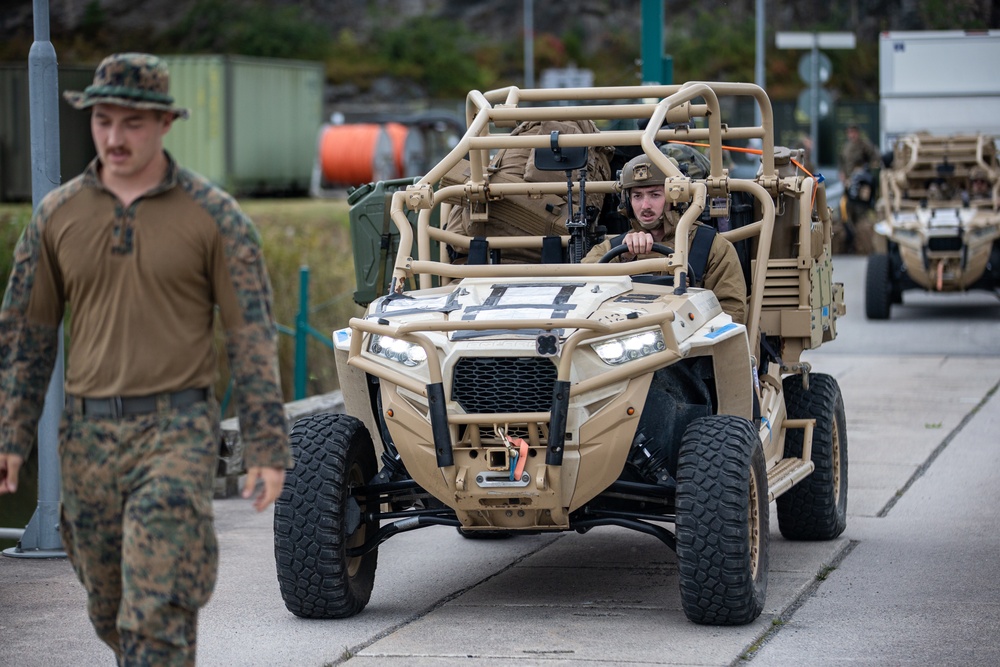 U.S. and Swedish Marines Gear Up for Field Exercise