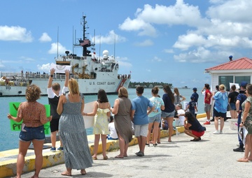 USCGC Mohawk returns from 92-day AFRICOM patrol