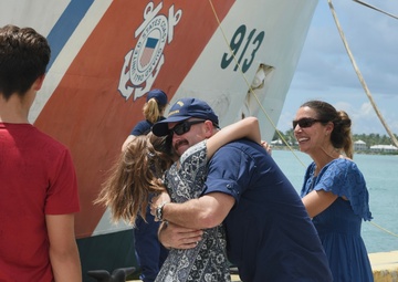 USCGC Mohawk returns from 92-day AFRICOM patrol