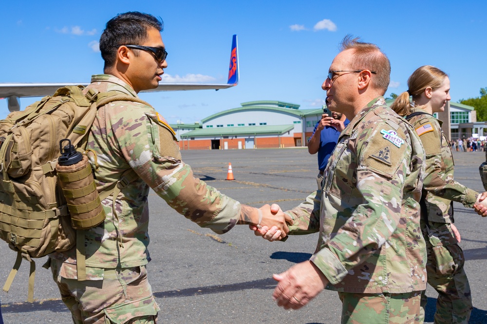 142nd Medical Company Returns Home From Nine-Month Deployment to Poland Supporting Operation Atlantic Resolve