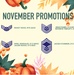 513th ACG November Enlisted Promotions