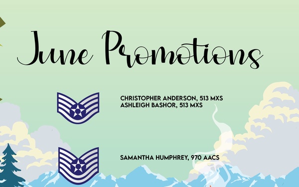 513th ACG June Enlisted Promotions
