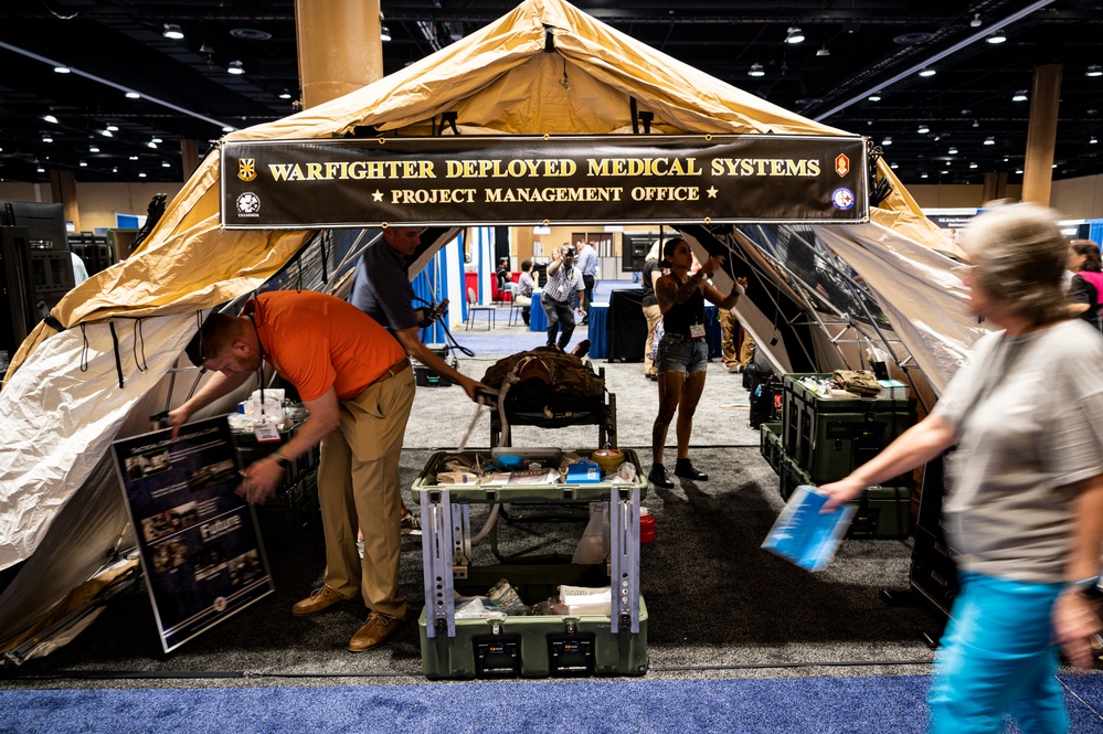 MRDC/USAMMDA showcases the latest in military health care technology at DOD's premier health technology and research symposium