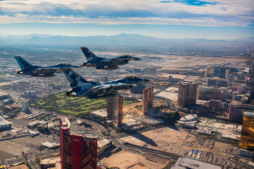 64th AGRS 9/11 Memorial Flyover