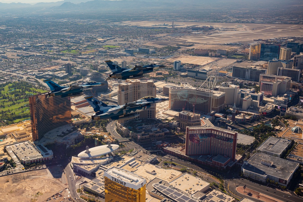 64th AGRS 9/11 Memorial Flyover