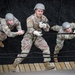 Soldiers, Airmen take on rappel tower during Air Assault Course at Camp Dodge