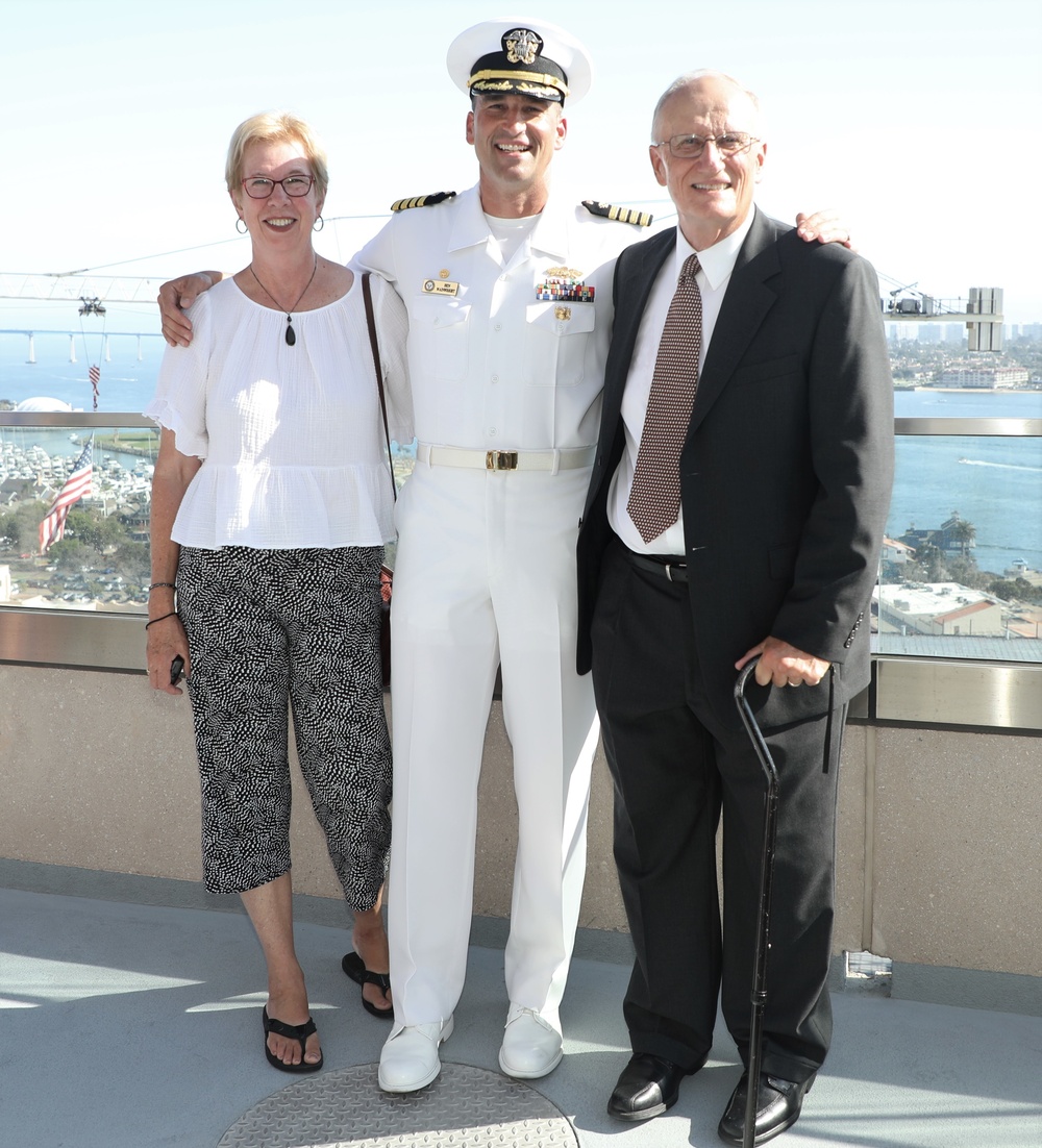 NAVFAC Officer in Charge of Construction China Lake Commanding Officer Frocked to the Rank of Captain  Leading Earthquake Recovery Program