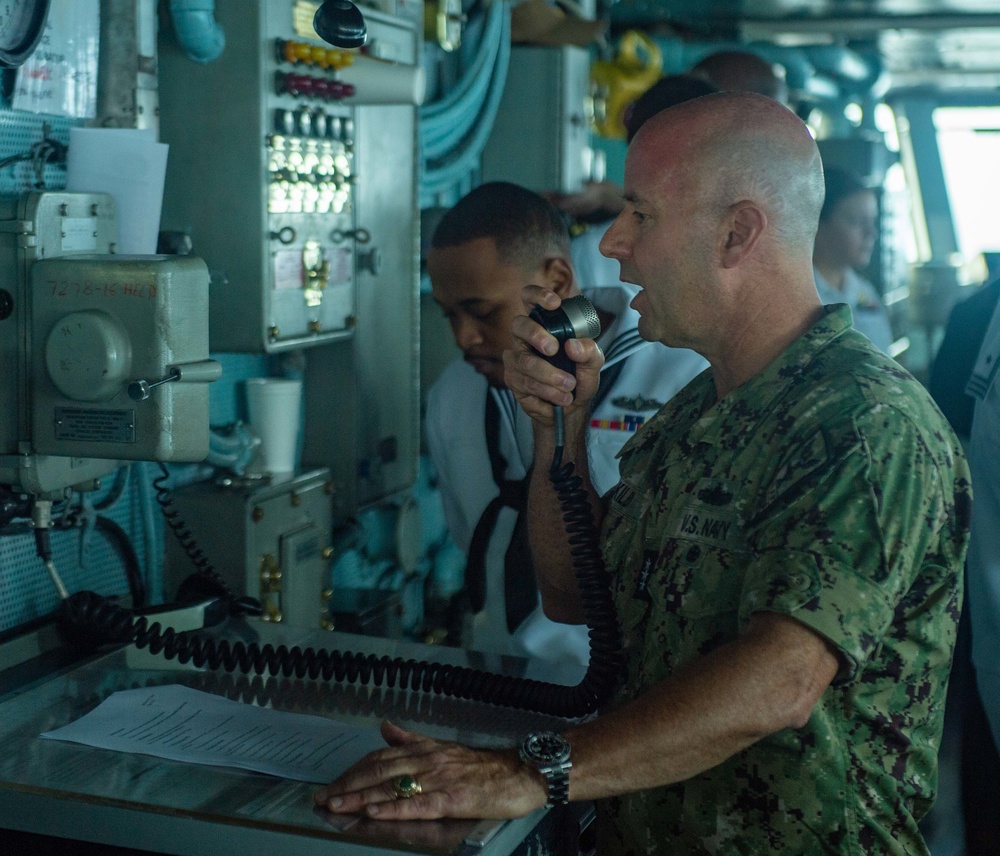 Truman returns to Naval Station Norfolk after a regularly scheduled deployment in the U.S. 6th Fleet areas of operations in support of theater security cooperation efforts and to defend U.S., allied and partner interests, Sep. 12, 2022.