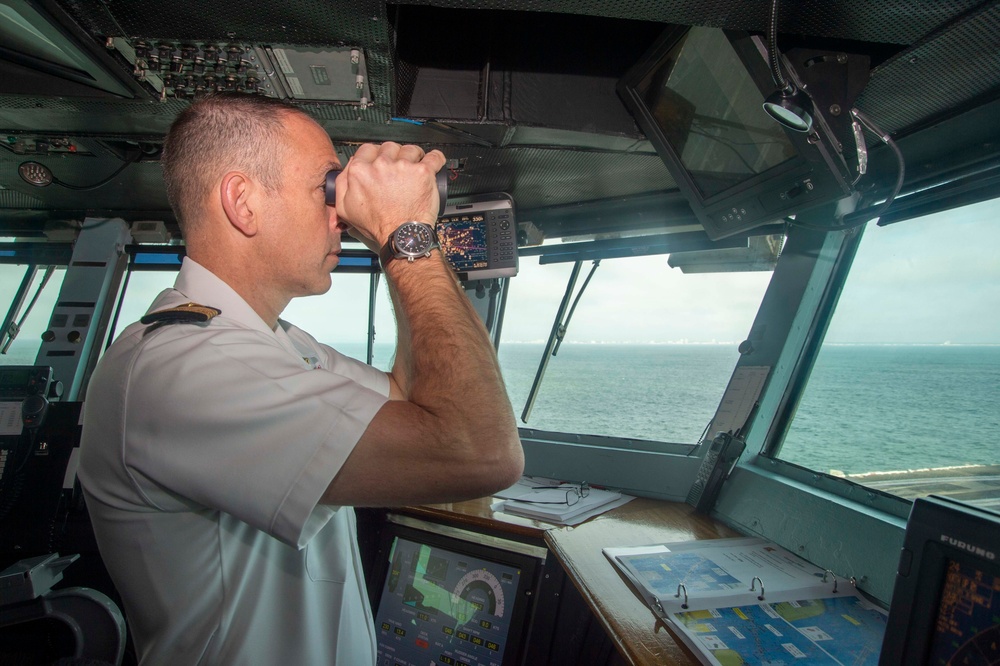 Truman returns to Naval Station Norfolk after a regularly scheduled deployment in the U.S. 6th Fleet areas of operations in support of theater security cooperation efforts and to defend U.S., allied and partner interests, Sep. 12, 2022.