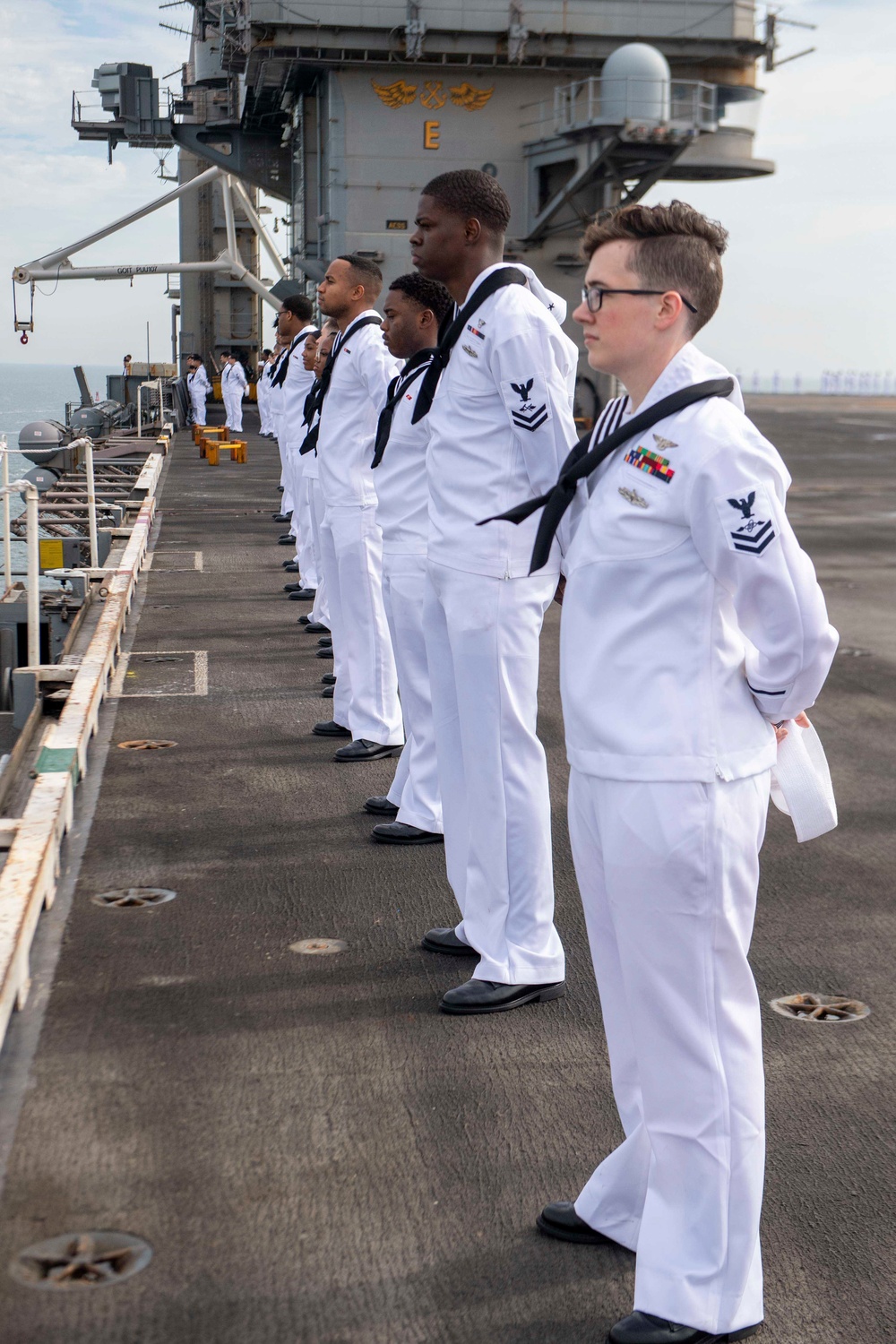 Truman returns to Naval Station Norfolk after a regularly scheduled deployment in the U.S. 6th Fleet areas of operations in support of theater security cooperation efforts and to defend U.S., allied and partner interests, Sep. 12, 2022.